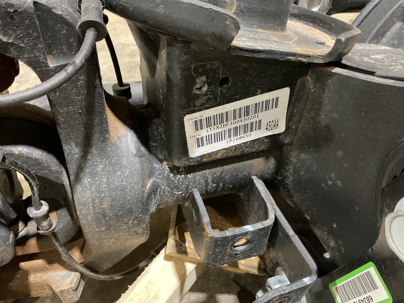 2024 RAM 2500 4X4 FRONT AXLE 3.73 GEAR RATIO