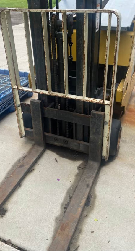 2003 YALE ESC30 ELECTRIC INDOOR STAND UP FORKLIFT 3000 LB LIFT CAPACITY 432 HRS
