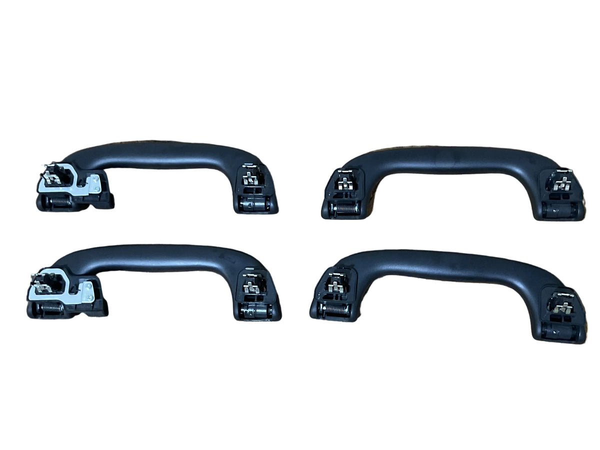 2015-2021 Subaru WRX STI Front& Rear Grab Handle Set Black USED OEM