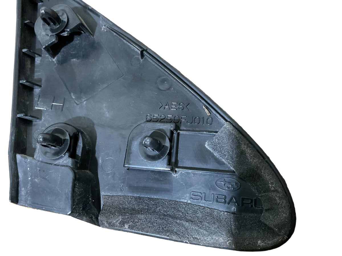 2015-2021 Subaru WRX STI Front Left Driver Door Corner Trim Cover USED OEM P# 65250FJ010