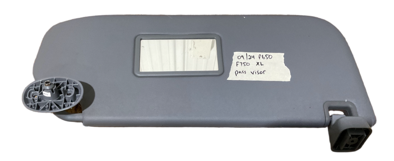 09-24 Ford F-650/750 XL Driver Sun Visor W/Mirror USED OEM