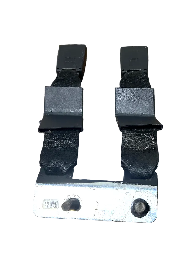 11-16 Ford F250 Crew Cab Rear RH and LH Side 2nd Row Seat Belt Buckle Black USED OEM P#33035774C