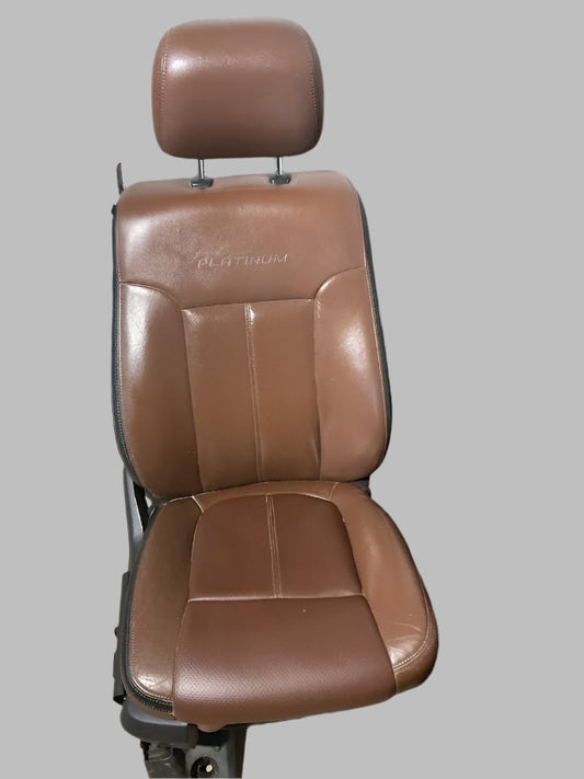 2014 F250 F350 platinum leather PECAN Brown Heated front and rear Seats