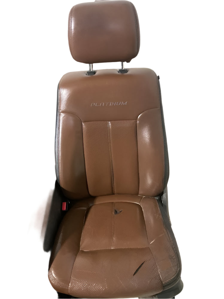 2014 F250 F350 platinum leather PECAN Brown Heated front and rear Seats