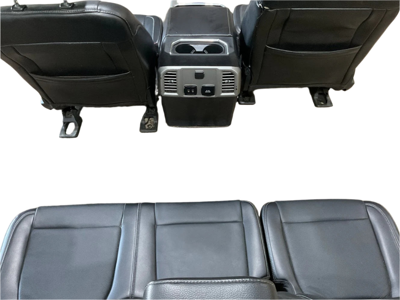 17-2022 FORD F250,F350,F450,F550 CREW CAB LARIAT LEATHER SEATS WITH CONSOLE