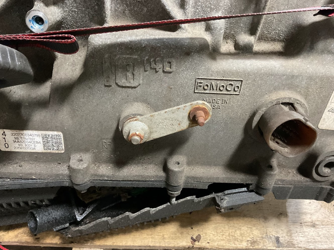 2020-2022 F250 F350 6.7L Powerstroke Transmission 4x4 10SPD 10R140 CORE PARTS ONLY