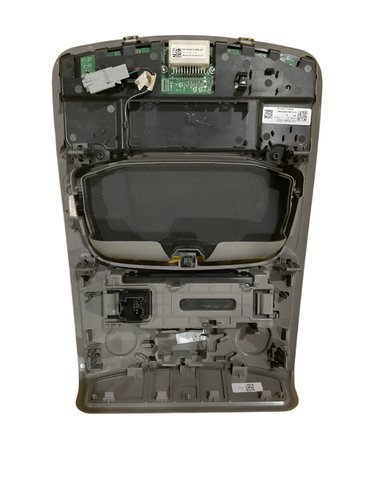 2017-2022 F250 F350 F450 F550 ROOF OVERHEAD CONSOLE, UPFITTER SWITCHES, GRAY