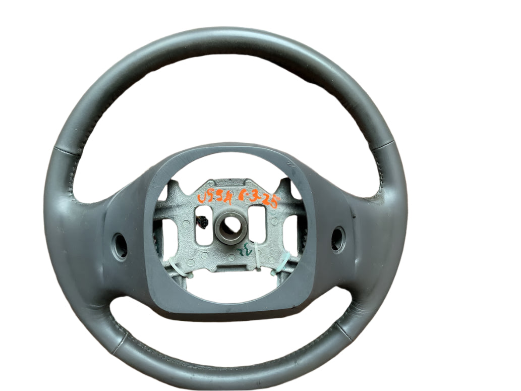 99-2007 FORD F250 F350 F450 F550 STEERING WHEEL GREY LEATHER WRAPPED