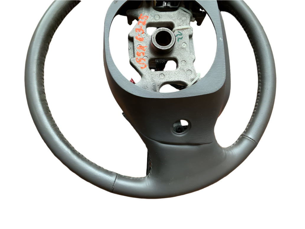 99-2007 FORD F250 F350 F450 F550 STEERING WHEEL GREY LEATHER WRAPPED