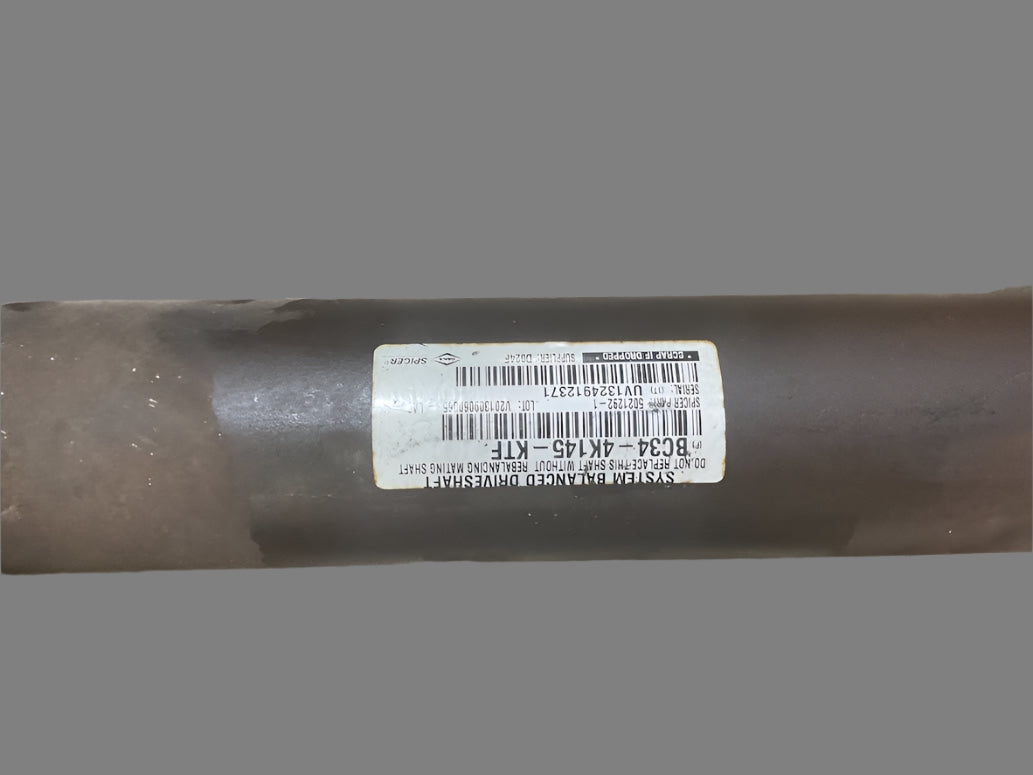 11-2016 FORD F350 2 PIECE DRIVE SHAFT BC34-4K145-KTF 4 DOOR LONG BED 172" WB