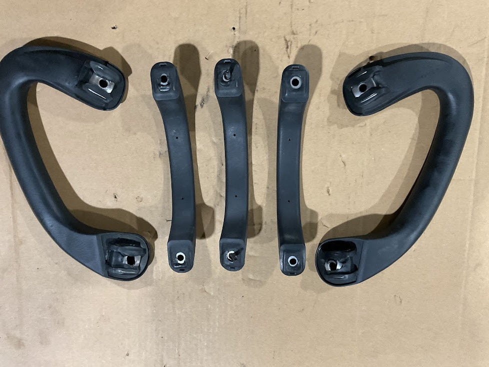 99-2004 FORD F250 F350 F450 F550 HARLEY DAVIDSON BLACK GRAB HANDLES