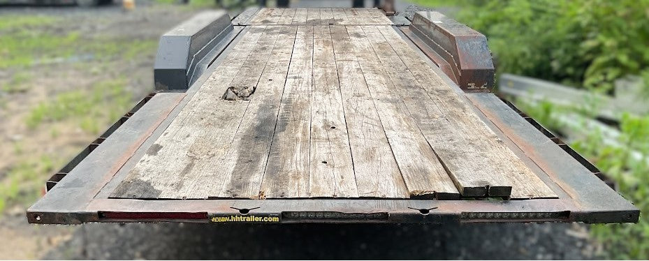 2017 H&H TRAILERS 26 ft gooseneck TILT trailer