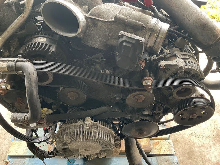 2011-2014 FORD 6.7 POWERSTROKE COMPLETE ENGINE USED 221K MILES
