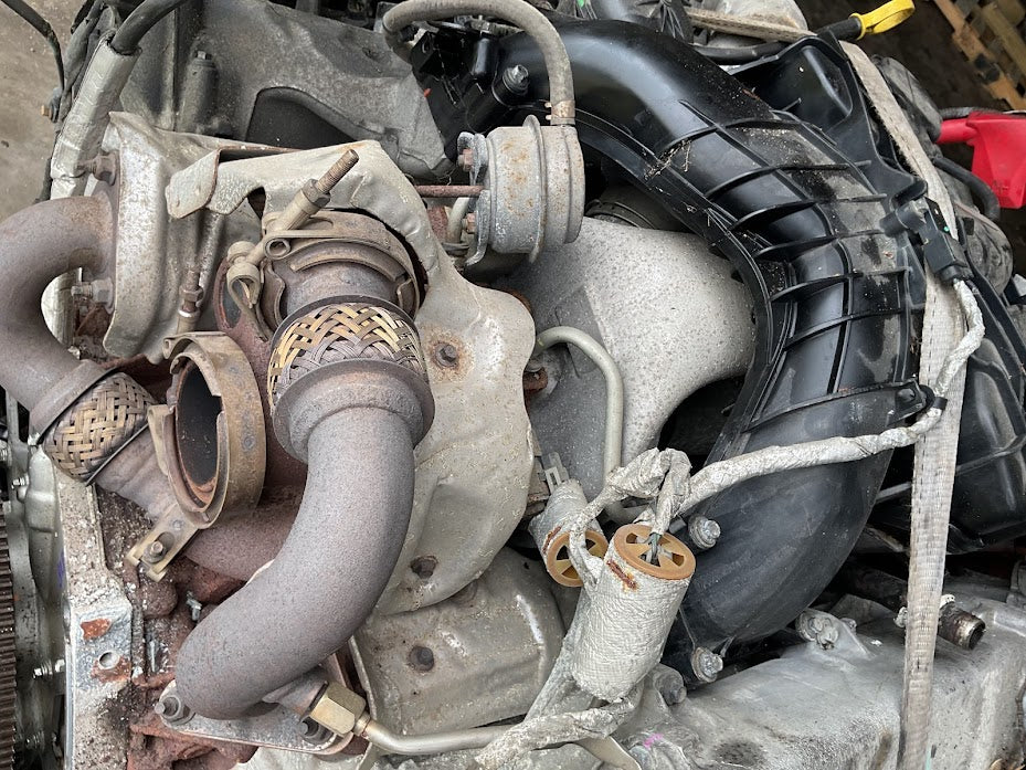 2011-2014 FORD 6.7 POWERSTROKE COMPLETE ENGINE USED 221K MILES