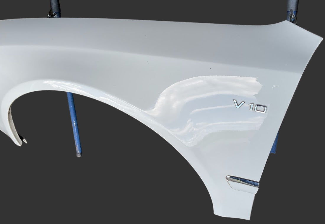 07-10 AUDI S8 A8 Front Left Fender Panel OEM Ibis White