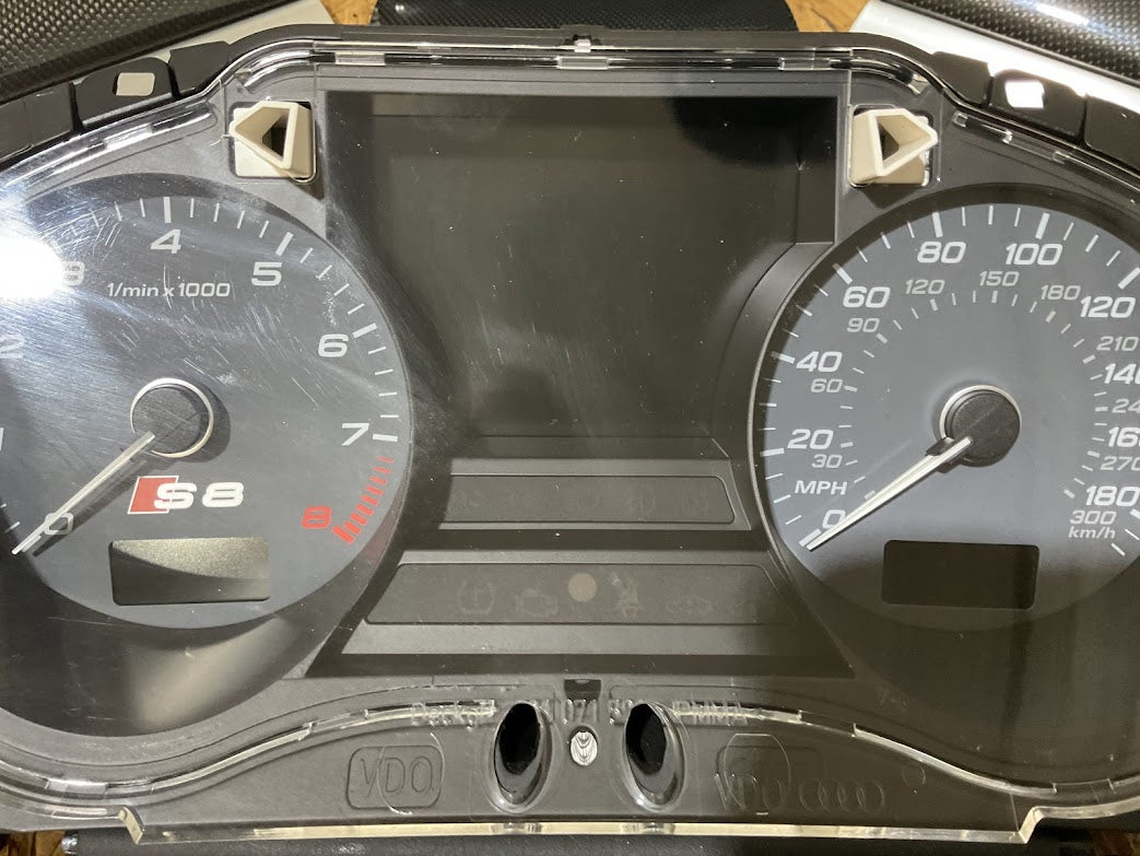2007-2010 AUDI S8 CLUSTER WITH ADAPTIVE CRUISE 4E0 920 982 G