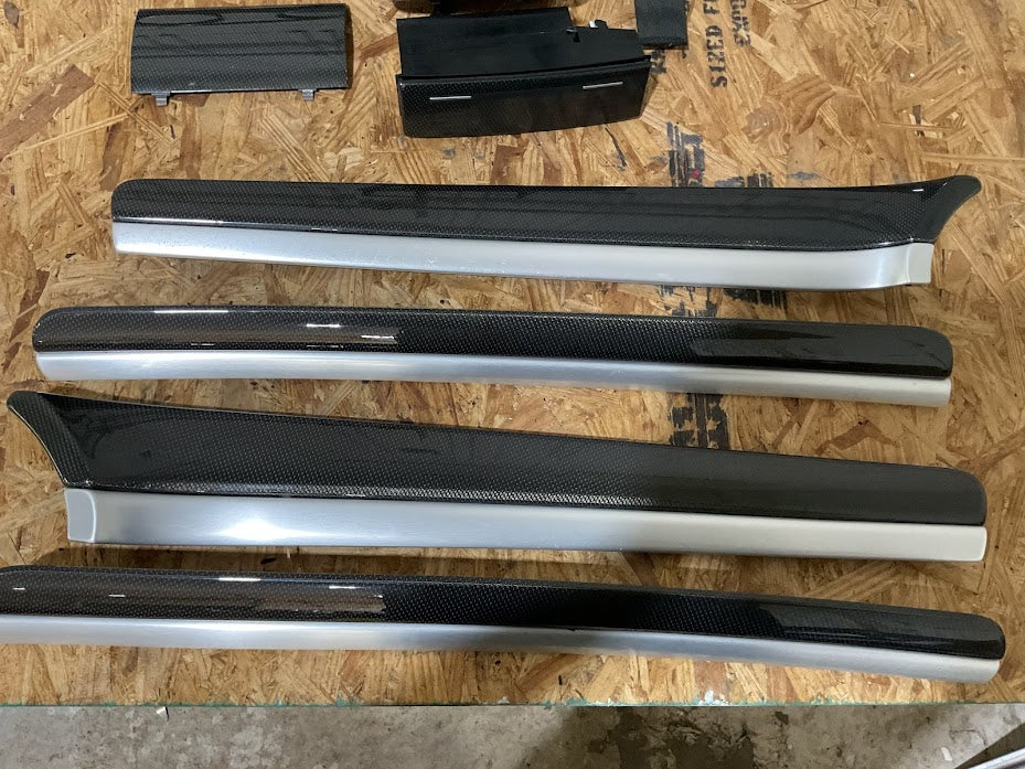 2007-2010 AUDI A8/S8 OEM CARBON FIBER TRIM COMPLETE