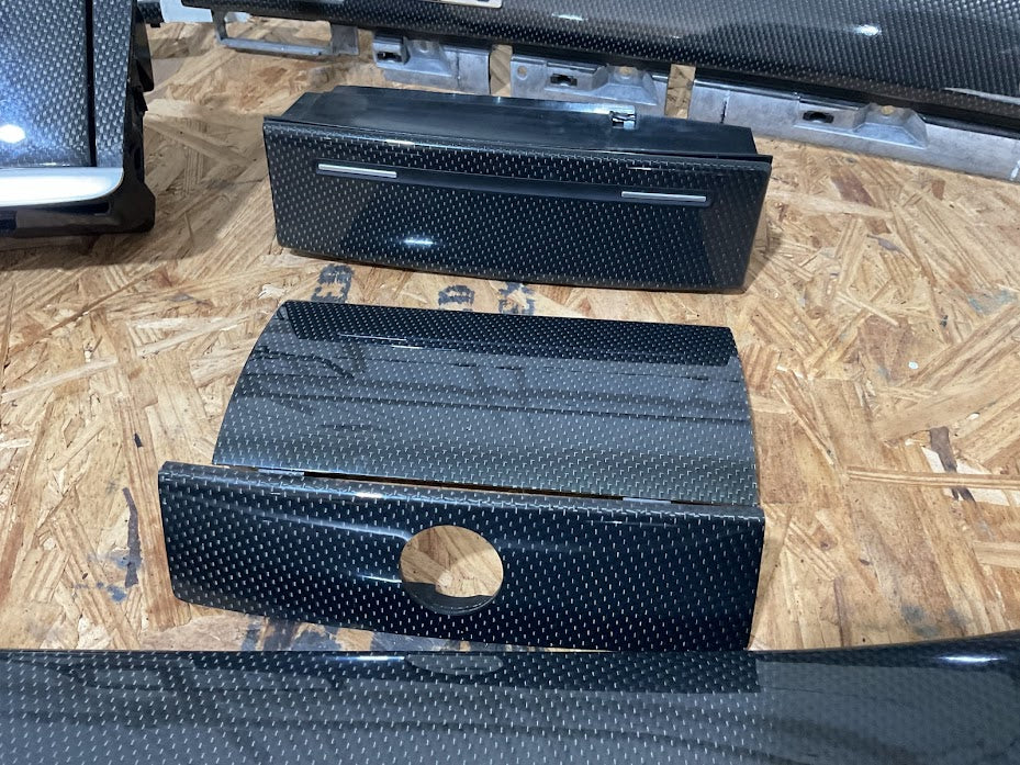 2007-2010 AUDI A8/S8 OEM CARBON FIBER TRIM COMPLETE