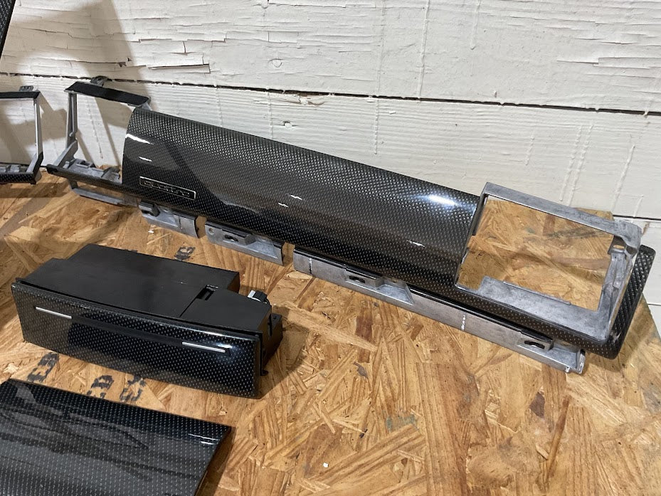 2007-2010 AUDI A8/S8 OEM CARBON FIBER TRIM COMPLETE