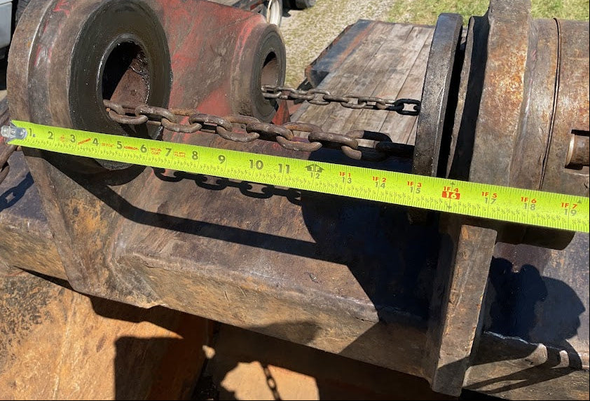 USED ESCO EXCAVATOR 40 INCH BUCKET REMOVED FROM A LINK BELT 3400
