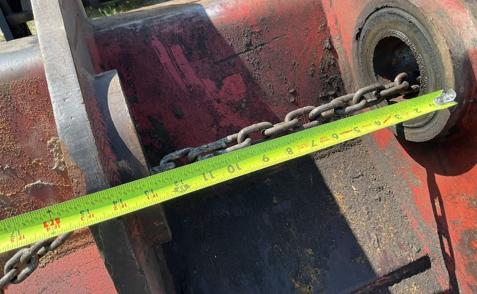 USED ESCO EXCAVATOR 40 INCH BUCKET REMOVED FROM A LINK BELT 3400