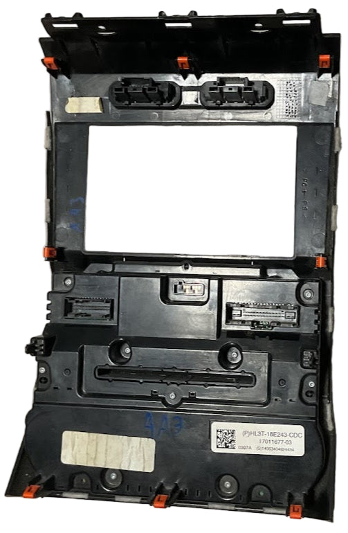 17-20 USED Ford F150 OEM 8" Touch Screen Climate Control with Heated Seat Bezel P#HL3T-18E243-CDC