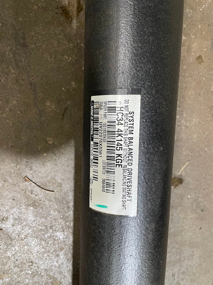 2017-2022 FORD F450 COMPLETE OEM 2 PIECE DRIVE SHAFT HC34-4K145 KGE