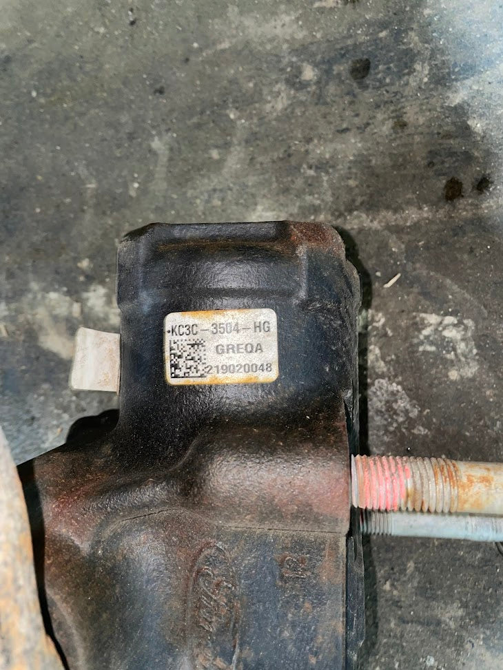 2022 FORD F450 PICKUP STEERING GEAR BOX USED OEM KC3C-3504-HG