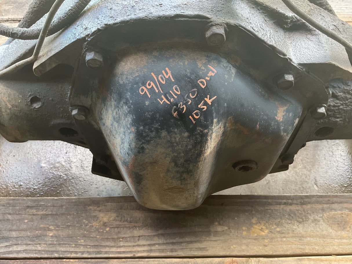 99-2004 F350 DUALLY REAR AXLE 4.10 GEAR RATIO VYC35-UA