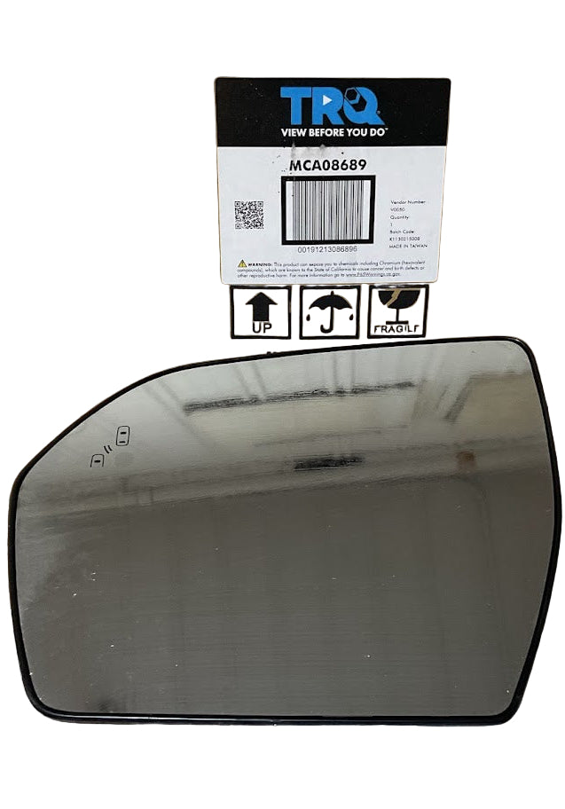 NEW TRQ MCA08689 Driver Mirror Heated and Blind Spot Compatible