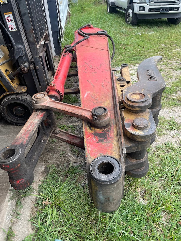 link belt 3400 excavator lower BOOM with mechanical BODINE thumb