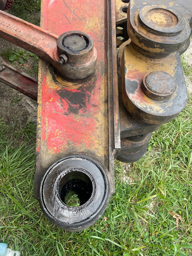 link belt 3400 excavator lower BOOM with mechanical BODINE thumb