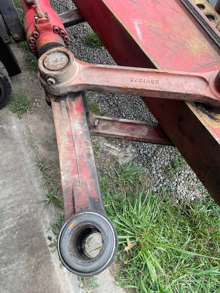 link belt 3400 excavator lower BOOM with mechanical BODINE thumb