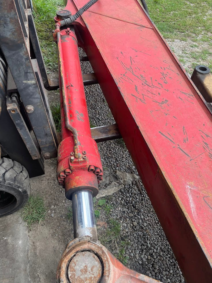 link belt 3400 excavator lower BOOM with mechanical BODINE thumb