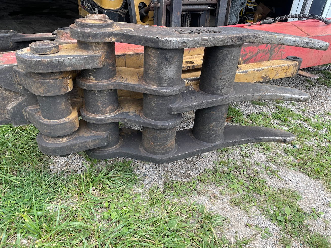 link belt 3400 excavator lower BOOM with mechanical BODINE thumb