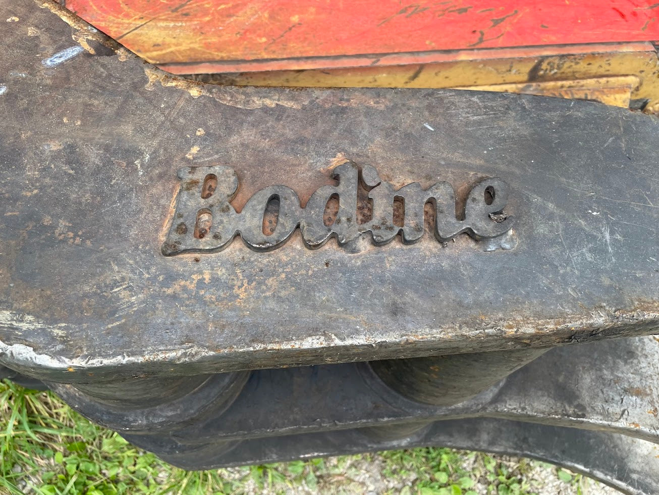 link belt 3400 excavator lower BOOM with mechanical BODINE thumb