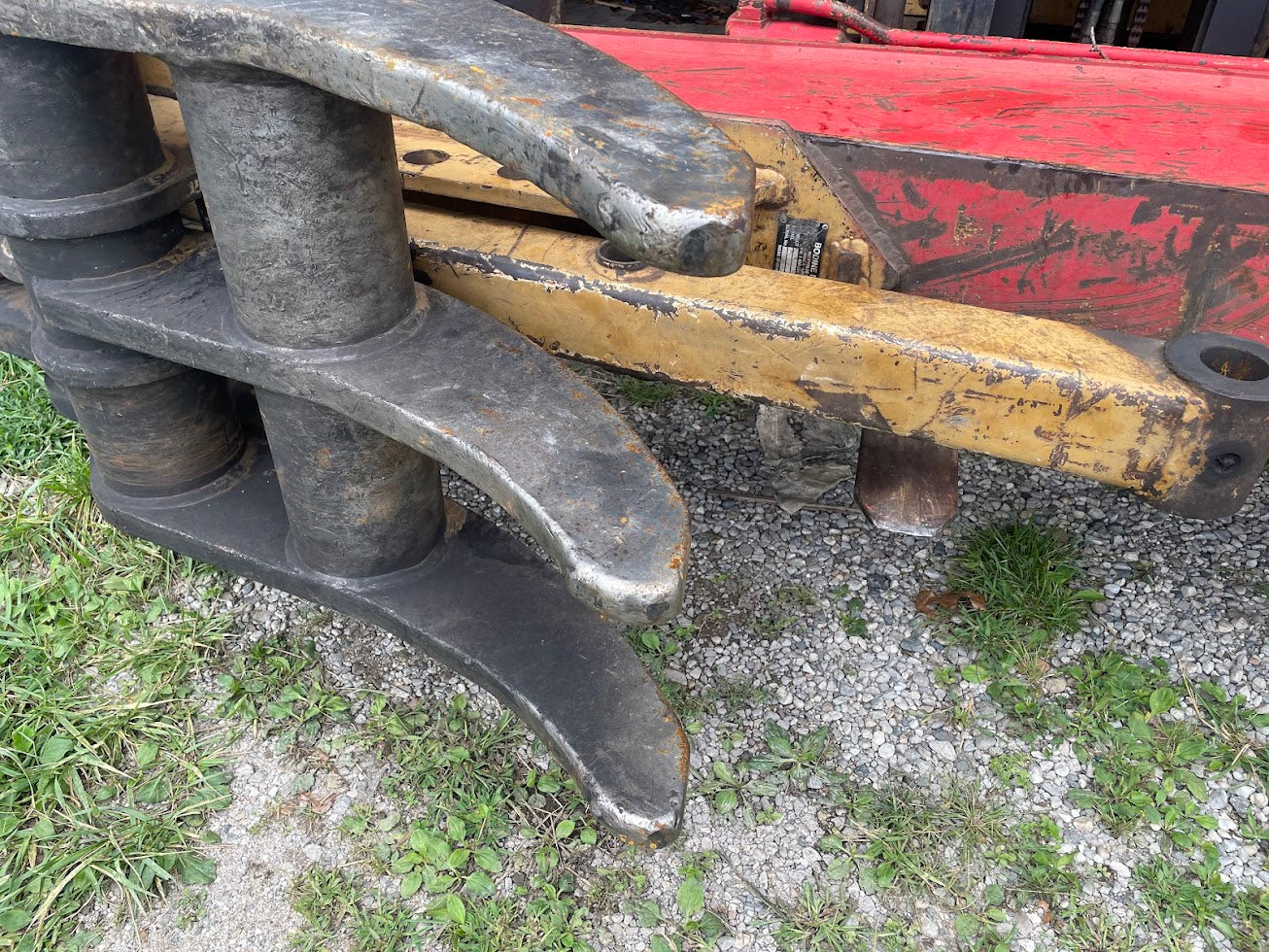 link belt 3400 excavator lower BOOM with mechanical BODINE thumb