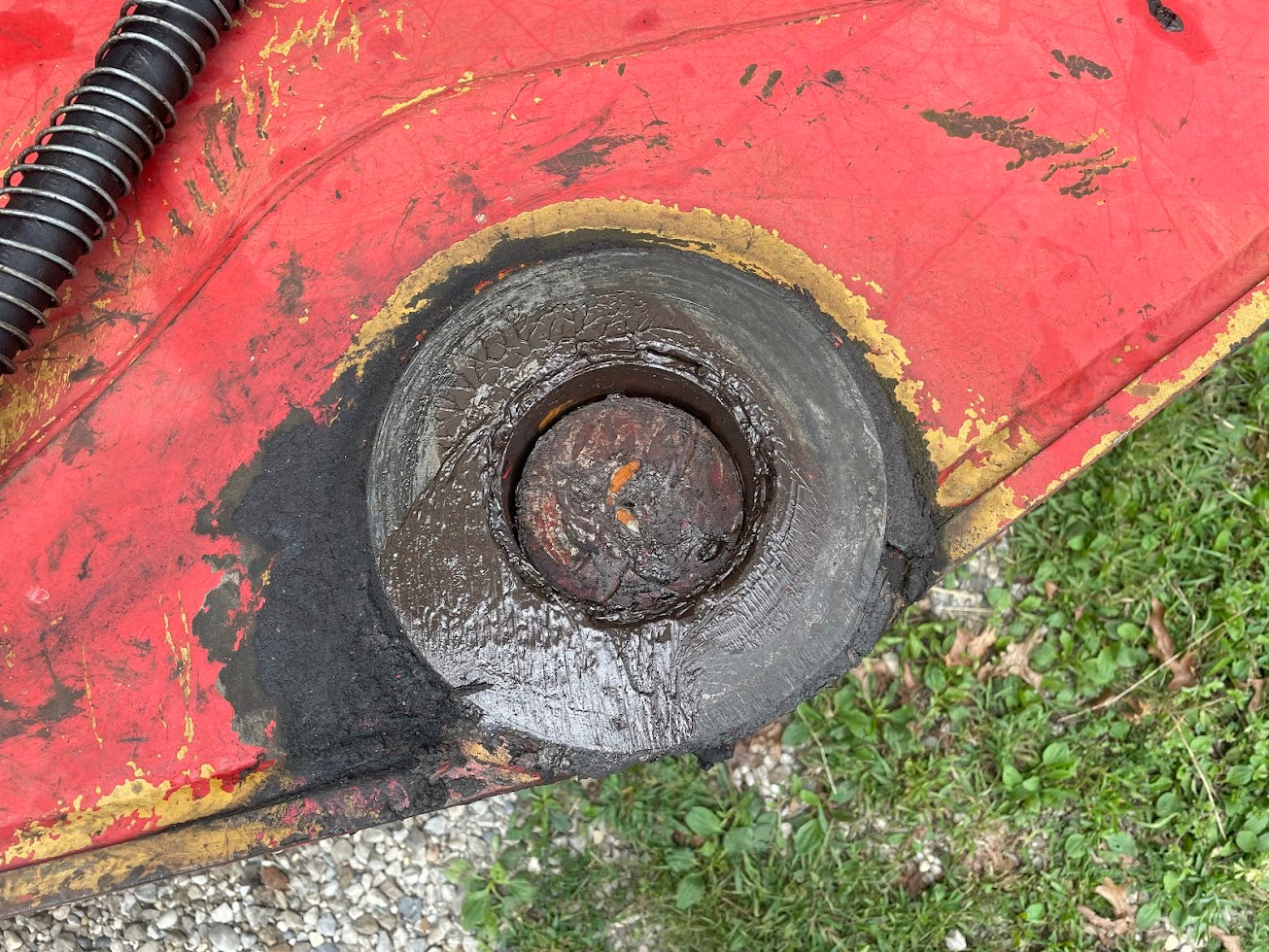 link belt 3400 excavator lower BOOM with mechanical BODINE thumb