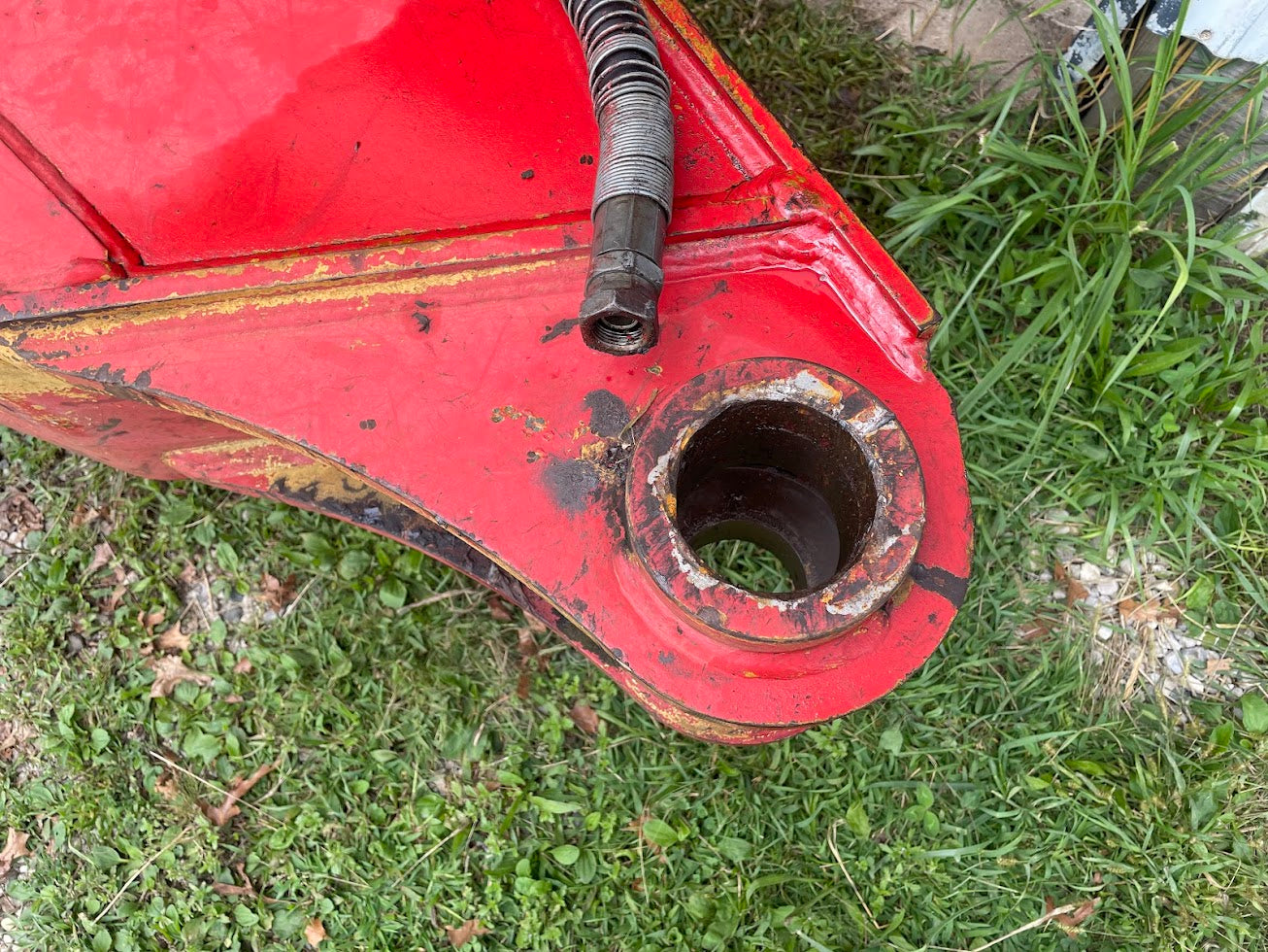 link belt 3400 excavator lower BOOM with mechanical BODINE thumb