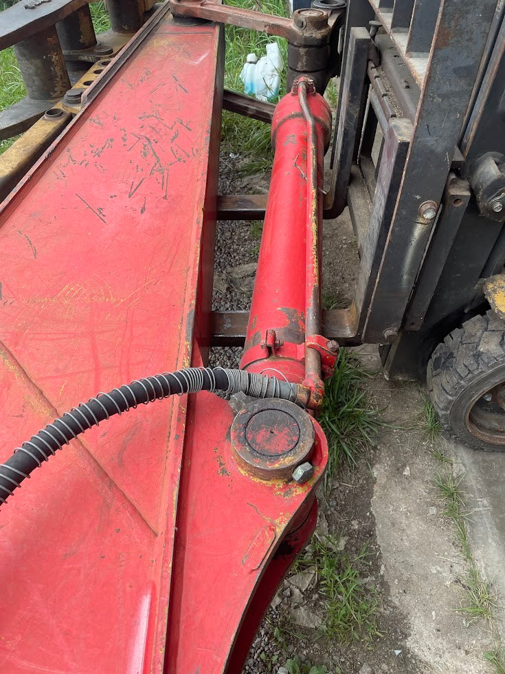 link belt 3400 excavator lower BOOM with mechanical BODINE thumb