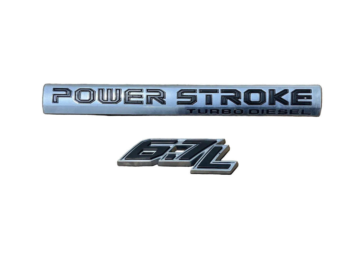 Ford 6.7L Power Stroke Turbo Diesel Emblem USED OEM