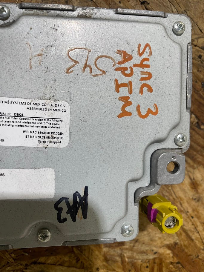 FORD SYNC 3 APIM MODULE PART# G2GT-14G370-BM