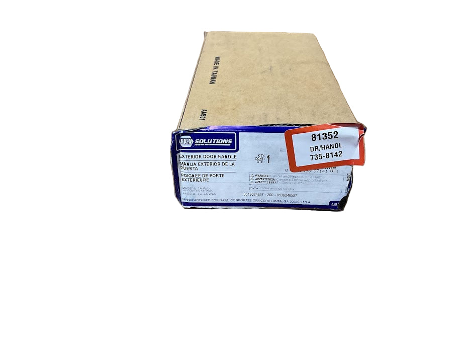 NAPA Exterior Door Handle Front Left P#NOE 81352