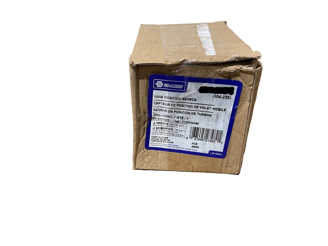 Napa Turbocharger Vane Position Sensor Chevrolet/GMC/Hummer/Workhorse P#904-235