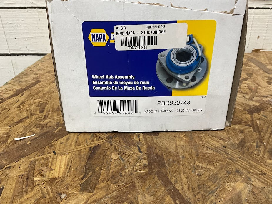 NAPA Proformer Hub Bearing Assembly P#BAP PBR930743