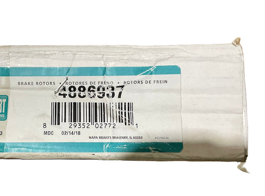NAPA Premium Brake Rotor P#NB 4886937
