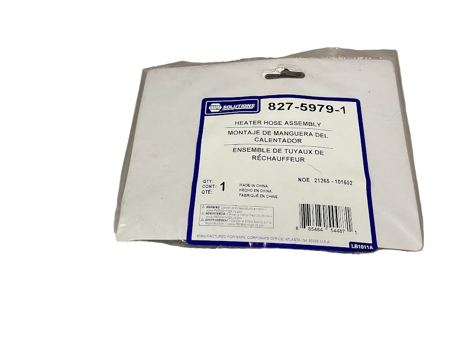 Napa Heater Hose Assembly P#827-5979-1
