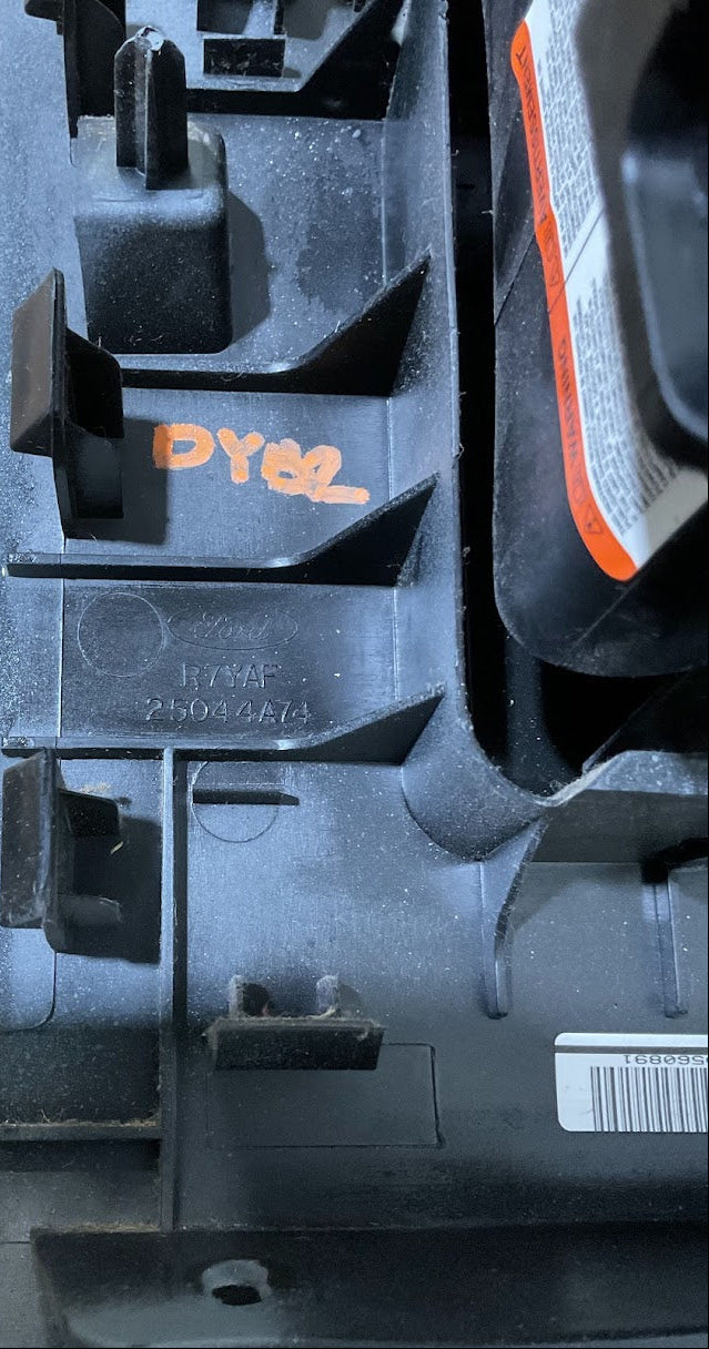 11-16 Ford F-250-F-550 Gray Passenger Side Dash Trim USED OEM P# 25044A74