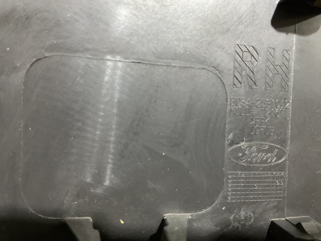 11-16 Ford F-250/F-550 Rear Right Lower C-Pillar Trim Panel USED OEM P# BC34-2531012