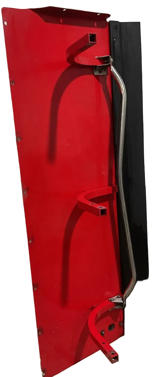 2003-2023 FreightLiner Coronado Glider Right Passenger Exterior Lower Fairing Red W/Light & Handle